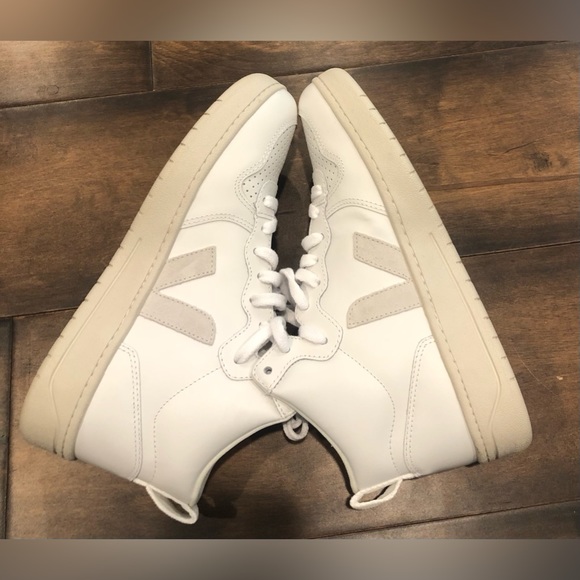 VEJA  V-15 High-Top Lace-Up Sneakers - - Picture 8 of 16